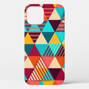 Case-Mate iPhone Case arrière - plan Abstrait aux formes triangulaires.
