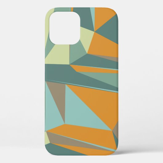 Coques Case-Mate iPhone arrière - plan Abstrait avec trianglesabstrac colo (Verso)