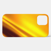 Coques Case-Mate iPhone Arrière - plan abstrait d'agitation d'or (Verso (horizontal))