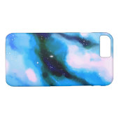 Coques Case-Mate iPhone Arrière - plan Abstrait de l'espace extra-atmosphé (Dos (Horizontal))