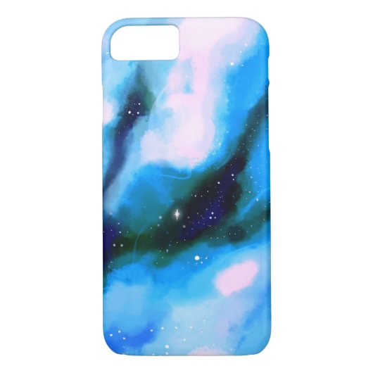 Coques Case-Mate iPhone Arrière - plan Abstrait de l'espace extra-atmosphé (Dos)