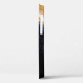 Coques Case-Mate iPhone arrière - plan Abstrait de texture d'huile. or d'a (Verso / Gauche)