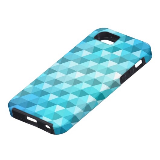 Coques Case-Mate iPhone Arrière - plan abstrait fait en motif de mosaïque (Bas)