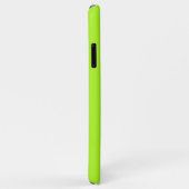 Coques Case-Mate iPhone Arrière - plan Abstrait Lime Green (Dos/Droite)