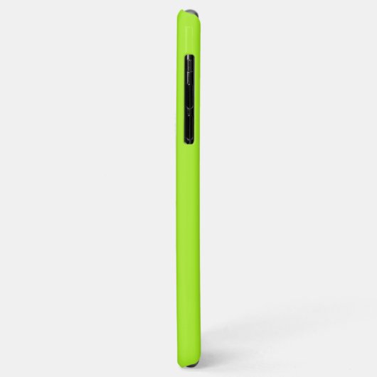 Coques Case-Mate iPhone Arrière - plan Abstrait Lime Green (Dos/Gauche)