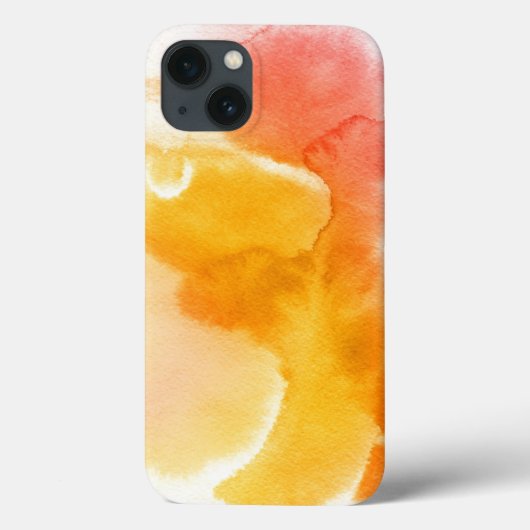 Coques Case-Mate iPhone arrière - plan Abstrait peint à la main 13 (Verso)