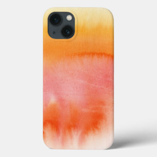 iPhone 13 Case arrière - plan Abstrait peint à la main 17