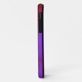 Coques Case-Mate iPhone Arrière - plan Abstrait rouge violet vert (Dos/Gauche)