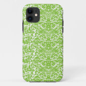 Coques Case-Mate iPhone arrière - plan abstrait vert et blanc (Dos)