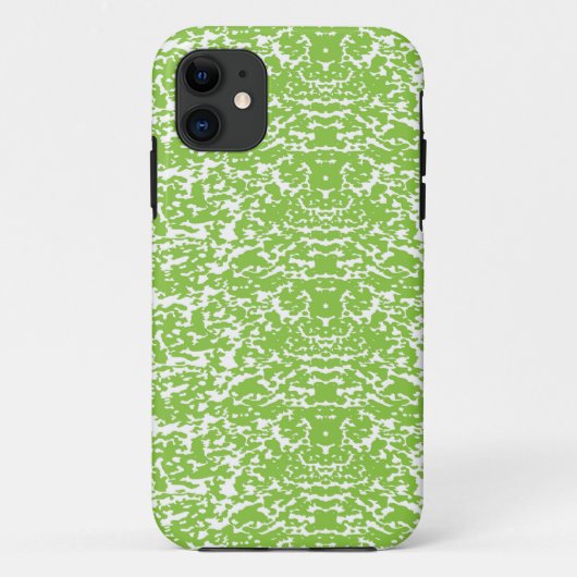 Coques Case-Mate iPhone arrière - plan abstrait vert et blanc (Dos)