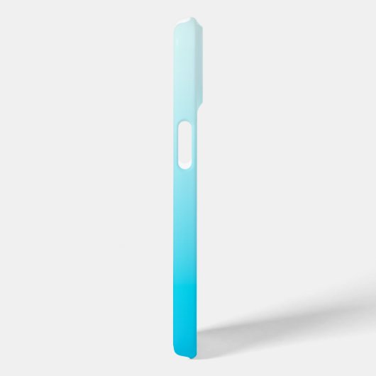 Coques Case-Mate iPhone Arrière - plan Aqua blue ombre (Verso / Droite)