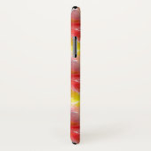 Coques Case-Mate iPhone arrière - plan aquarelle de texture de conception (Dos/Droite)