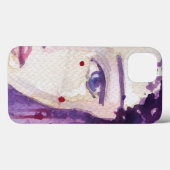 Coques Case-Mate iPhone Arrière - plan aquarelle peint (Verso (horizontal))