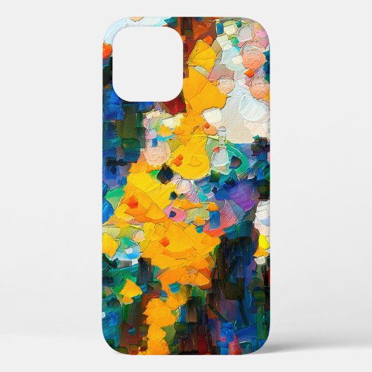 Coques Case-Mate iPhone arrière - plan artistique Abstrait. Texture chaude (Verso)