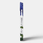 Coques Case-Mate iPhone Arrière - plan asiatique BluePoppies sur Kanji (Verso / Gauche)