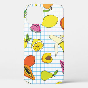 Case-Mate iPhone Case Arrière - plan aux fruits juteux. Patte de fruits