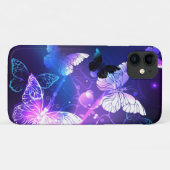 Coques Case-Mate iPhone Arrière - plan aux papillons de nuit (Dos (Horizontal))