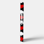 Coques Case-Mate iPhone Arrière - plan avec costumes (Verso / Droite)