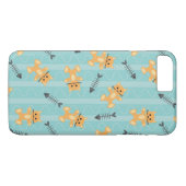 Coques Case-Mate iPhone arrière - plan avec des chats (Dos (Horizontal))