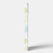 Coques Case-Mate iPhone Arrière - plan avec des papillons dans l'aquarelle (Verso / Droite)