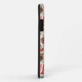 Coques Case-Mate iPhone arrière - plan avec les oiseaux mignons (Dos/Droite)