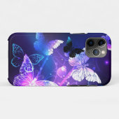 Coques Case-Mate iPhone Arrière - plan avec papillons de nuit (Dos (Horizontal))