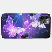 Coques Case-Mate iPhone Arrière - plan avec papillons de nuit (Dos (Horizontal))