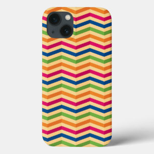 Coques Pour iPhone Arrière - plan avec rayures dans rétro