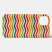 Coques Case-Mate iPhone Arrière - plan avec rayures dans rétro (Verso (horizontal))