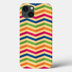 Etui iPhone 13 Arrière - plan avec rayures dans rétro