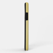 Coques Case-Mate iPhone Arrière - plan beige gris rétro (Dos/Droite)