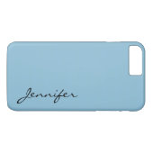 Coques Case-Mate iPhone Arrière - plan bleu ciel foncé (Dos (Horizontal))