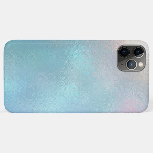 Coques Case-Mate iPhone Arrière - plan bleu clair irredécent (Dos (Horizontal))