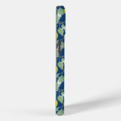 Coques Case-Mate iPhone Arrière - plan BLEU LEMON FRUITS (Verso / Droite)