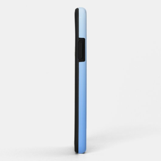 Coques Case-Mate iPhone Arrière - plan bleu pâle (Dos/Droite)