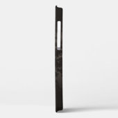 Coques Case-Mate iPhone Arrière - plan brun rayé Steampunk (Verso / Gauche)