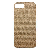 Coques Case-Mate iPhone Arrière - plan Burlap (Dos)