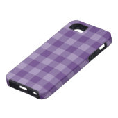 Coques Case-Mate iPhone Arrière - plan checkered violet (Bas)
