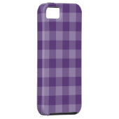 Coques Case-Mate iPhone Arrière - plan checkered violet (Dos/Droit)