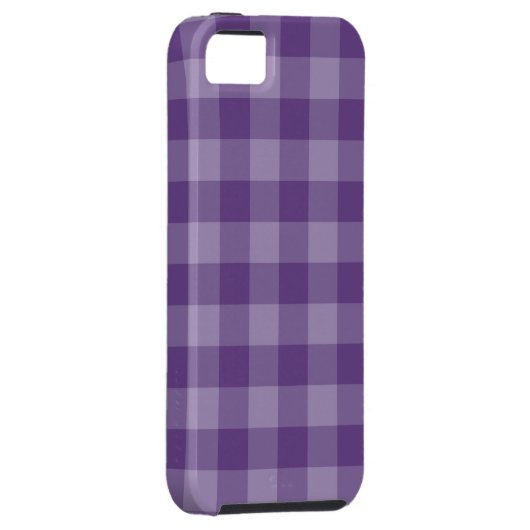 Coques Case-Mate iPhone Arrière - plan checkered violet (Dos/Droit)