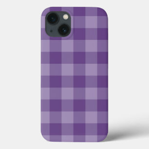 Case-Mate iPhone Case Arrière - plan checkered violet