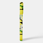 Coques Case-Mate iPhone Arrière - plan citron (Verso / Droite)