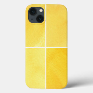 iPhone 13 Coque arrière - plan coloré d'aquarelle pour le votre