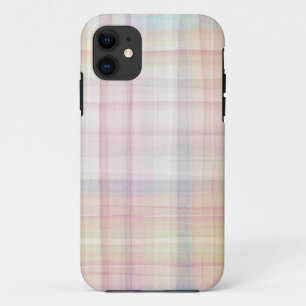 Coque iPhone 11 Arrière - plan conçu d'art d'aquarelle, texture