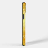Coques Case-Mate iPhone Arrière - plan couleur or spécial unique clair (Verso / Droite)