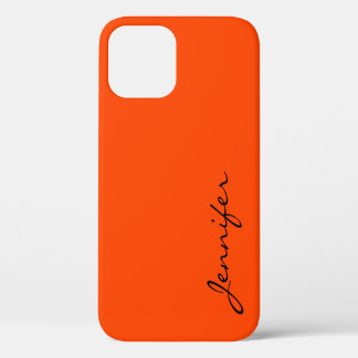 Case-Mate iPhone Case Arrière - plan couleur rouge orange