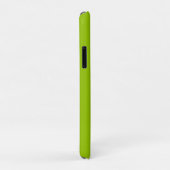 Coques Case-Mate iPhone Arrière - plan couleur verte Android prêt à Custom (Dos/Droite)