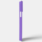 Coques Case-Mate iPhone Arrière - plan couleur violet pastel foncé (Verso / Droite)