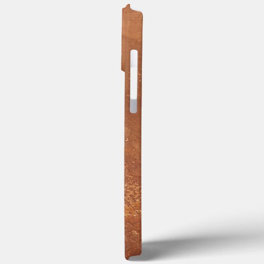 Coques Case-Mate iPhone Arrière - plan cuivre (Verso / Gauche)