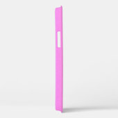 Coques Case-Mate iPhone Arrière - plan d'aérographe rose vierge Nom Custom (Verso / Droite)